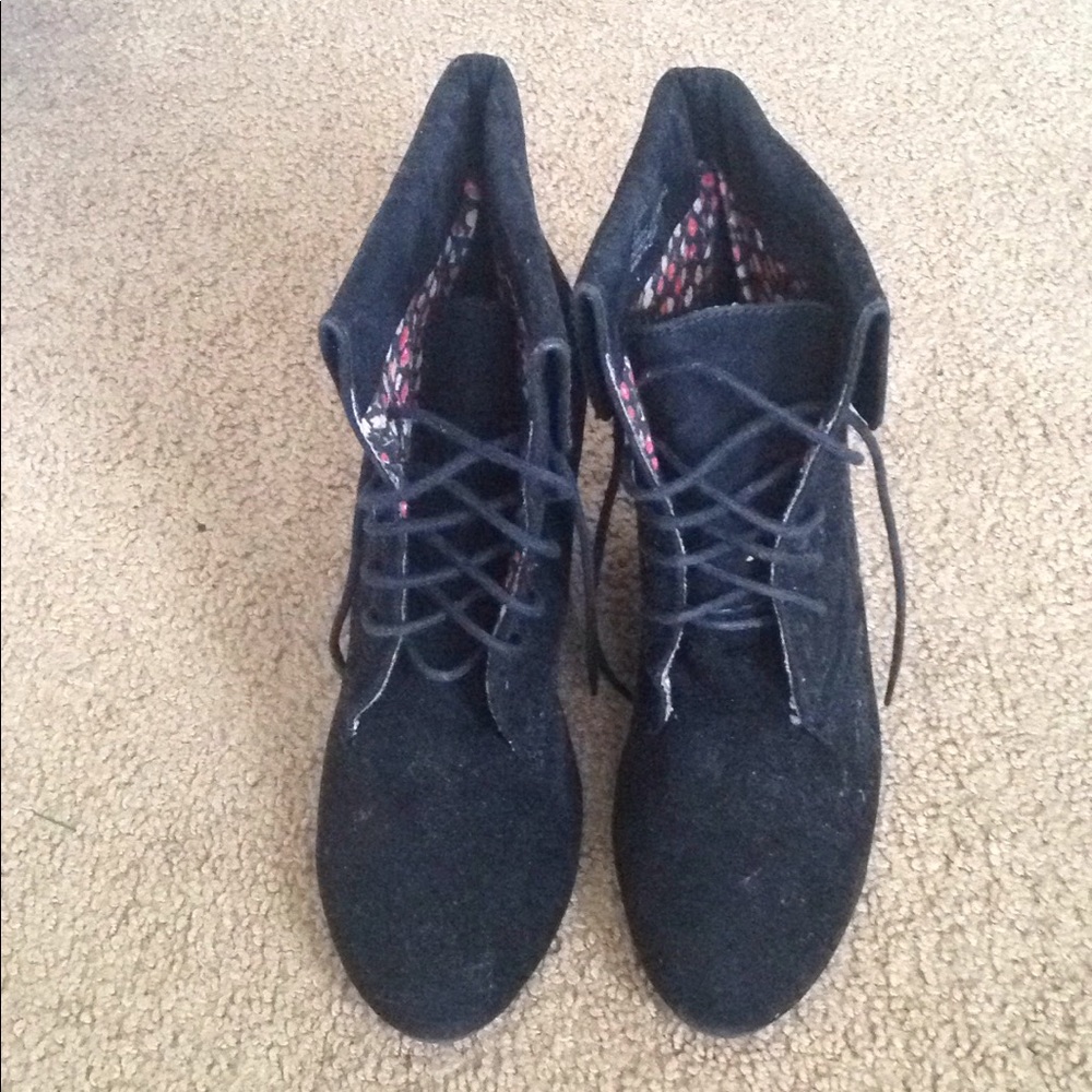 Black booties